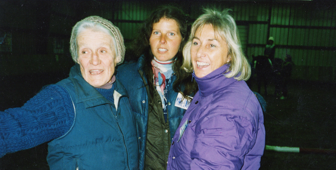 Sally Swift, Linda Tellington-Jones und Marie-Luise von der Sode